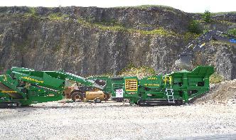machines used in a quarry 1